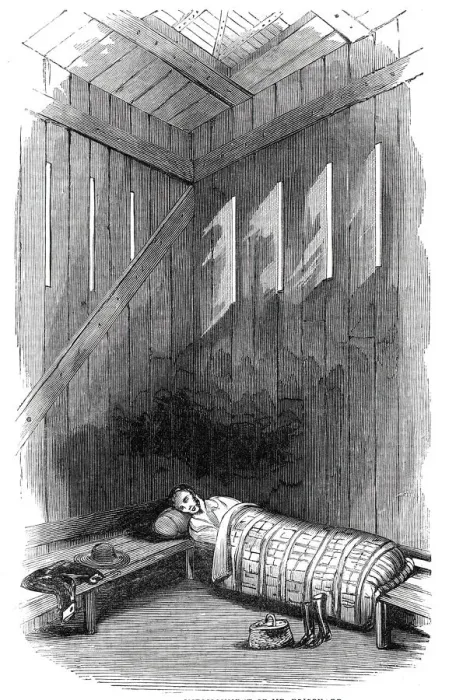 Framed Print : Imprisonment of Mr. Pritchard, 1844. Creator: Unknown Framed Print : Imprisonment of Mr. Pritchard, 1844. Creator: Unknown