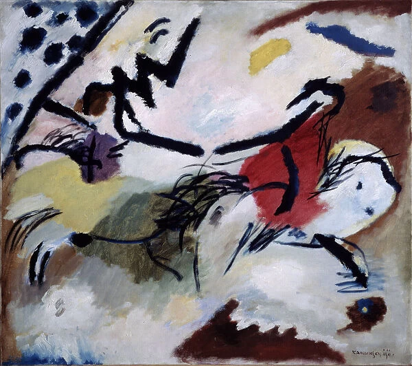 Improvisation 20, 1911. Artist: Kandinsky, Wassily Vasilyevich (1866-1944)