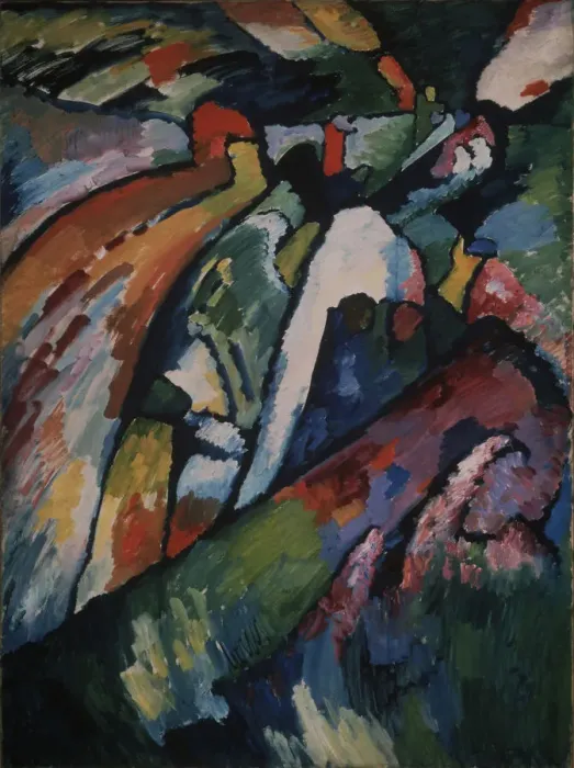Framed Print : Improvisation 7, 1910. Artist: Kandinsky, Wassily Vasilyevich (1866-1944) Framed Print : Improvisation 7, 1910. Artist: Kandinsky, Wassily Vasilyevich (1866-1944)