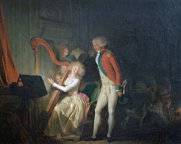 The Improvised Concert, or The Price of Harmony, 1790. Artist: Louis Leopold Boilly