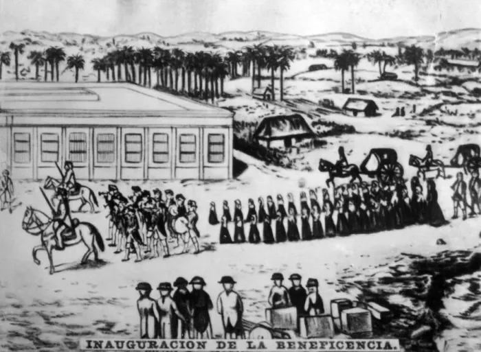 Framed Print : Inaguration of Benifence, (18th century), 1920s Framed Print : Inaguration of Benifence, (18th century), 1920s