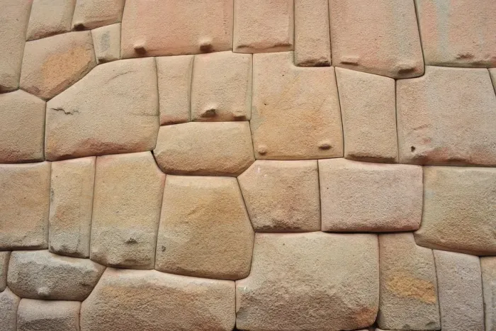 Framed Print : Inca Wall, Cusco, Peru, 2015. Creator: Luis Rosendo