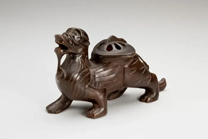 Framed Print : Incense burner in the form of an animal, date unknown. Creator: Unknown Framed Print : Incense burner in the form of an animal, date unknown. Creator: Unknown