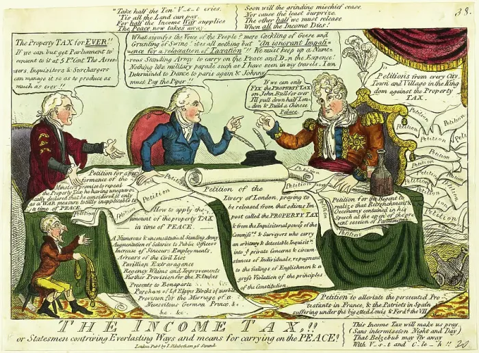 Framed Print : The Income Tax, n.d. Creator: JL Marks Framed Print : The Income Tax, n.d. Creator: JL Marks