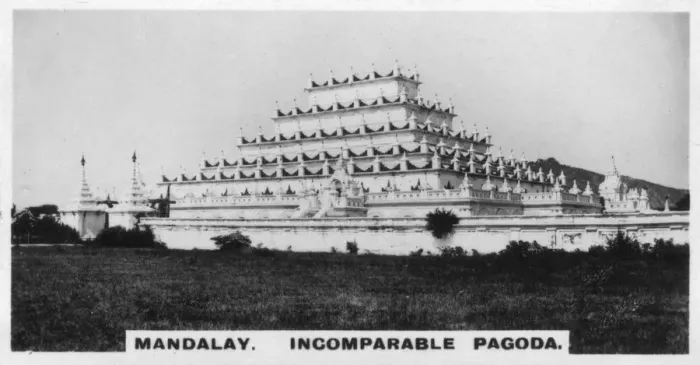 Framed Print : Incomparable Pagoda, Mandalay, Burma, c1925 Framed Print : Incomparable Pagoda, Mandalay, Burma, c1925