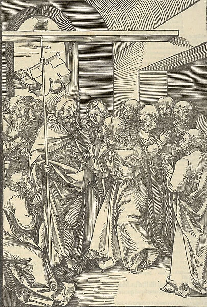 The Incredulity of Thomas, from Speculum passionis domini nostri Ihesu Christi, 1507