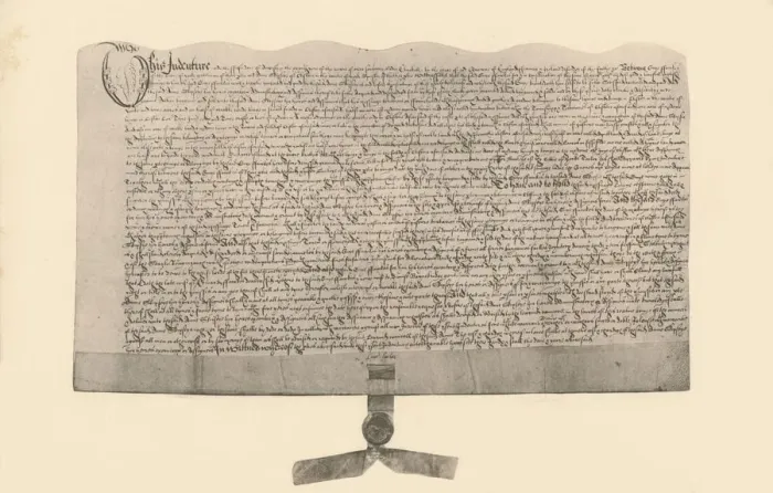 Framed Print : Indenture for the sale of land, signed by Guy Fawkes, (early 17th century), 1901 Framed Print : Indenture for the sale of land, signed by Guy Fawkes, (early 17th century), 1901