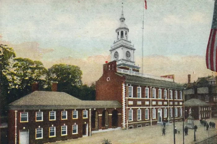 Framed Print : Independence Hall, Philadelphia, Pennsylvania, USA, c1910. Creator: Unknown Framed Print : Independence Hall, Philadelphia, Pennsylvania, USA, c1910. Creator: Unknown