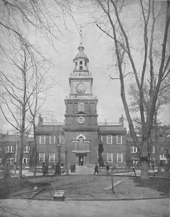 Framed Print : Independence Hall, Philadelphia, c1897. Creator: Unknown Framed Print : Independence Hall, Philadelphia, c1897. Creator: Unknown
