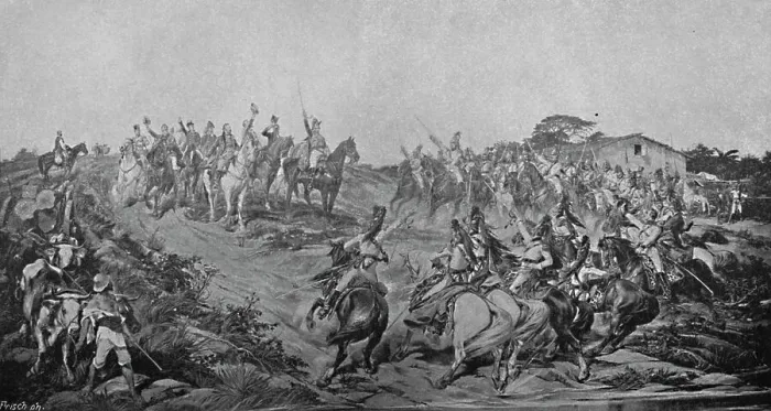 Framed Print : Independencia ou Morte, (Independence or Death), 1888 (1895). Artist: Pedro Americo