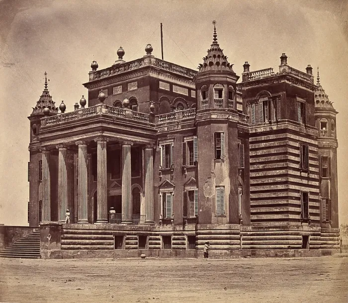 Framed Print : India: Dilkdosha Palace, c1858. Creator: Felice Beato Framed Print : India: Dilkdosha Palace, c1858. Creator: Felice Beato