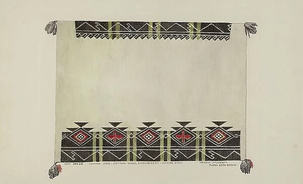 Indian Blanket, 1935 / 1942. Creator: Mary Edith Brooks