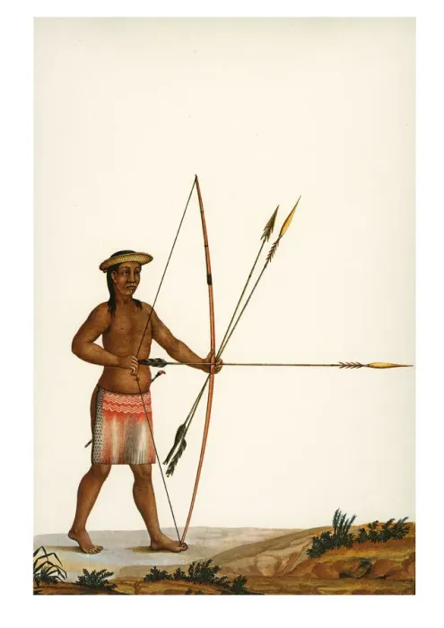 Framed Print : Indian, c. 1815 Framed Print : Indian, c. 1815