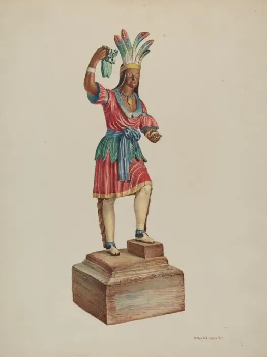 Framed Print : Indian, c. 1939. Creator: Robert W. R. Taylor Framed Print : Indian, c. 1939. Creator: Robert W. R. Taylor