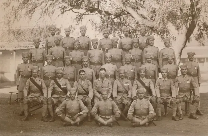 Framed Print : The Indian Platoon of the First Battalion, The Queens Own Royal West Kent Regiment. Poona, India, 1 Framed Print : The Indian Platoon of the First Battalion, The Queens Own Royal West Kent Regiment. Poona, India, 1