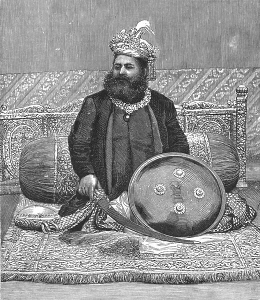 An Indian Prince at Home; The Palace and Grounds of the Maharajah of Dharbhanga, K. C. I. E. In the P Creator: Unknown
