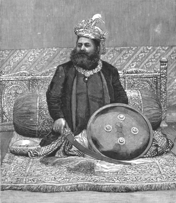 Framed Print : An Indian Prince at Home; The Palace and Grounds of the Maharajah of Dharbhanga, K. C. I. E. In the P Creator: Unknown Framed Print : An Indian Prince at Home; The Palace and Grounds of the Maharajah of Dharbhanga, K. C. I. E. In the P Creator: Unknown