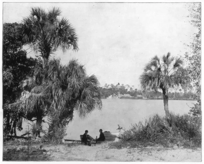 Framed Print : Indian River, Florida, late 19th century. Artist: John L Stoddard