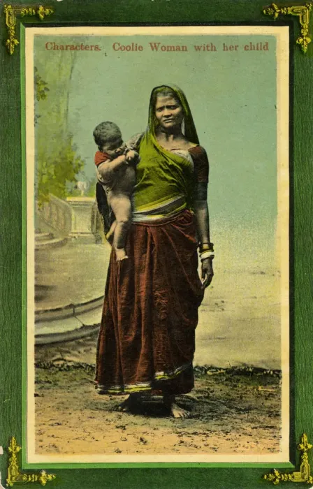 Framed Print : Indian woman with her child, Calcutta, India, late 19th or early 20th century Framed Print : Indian woman with her child, Calcutta, India, late 19th or early 20th century
