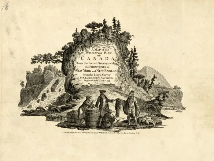 Framed Print : Indians in the Fur Trade in Canada, 1777. Creator: Faden, William (1749-1836) Framed Print : Indians in the Fur Trade in Canada, 1777. Creator: Faden, William (1749-1836)