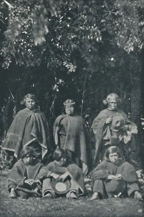 Framed Print : Indians from the Island of Chiloe, 1916 Framed Print : Indians from the Island of Chiloe, 1916