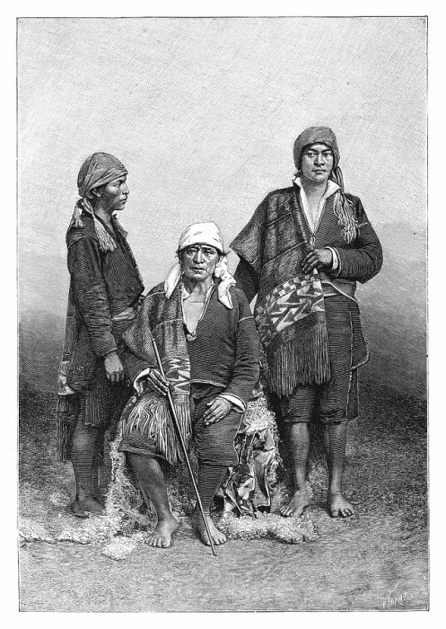 Framed Print : Indians of Tecpan, Guatemala, c1890. Artist: Henri Thiriat Framed Print : Indians of Tecpan, Guatemala, c1890. Artist: Henri Thiriat