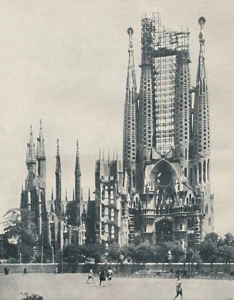 Individuality in Ecclesiastical Architecture Carried to Extremes, c1935. Artist: GPA