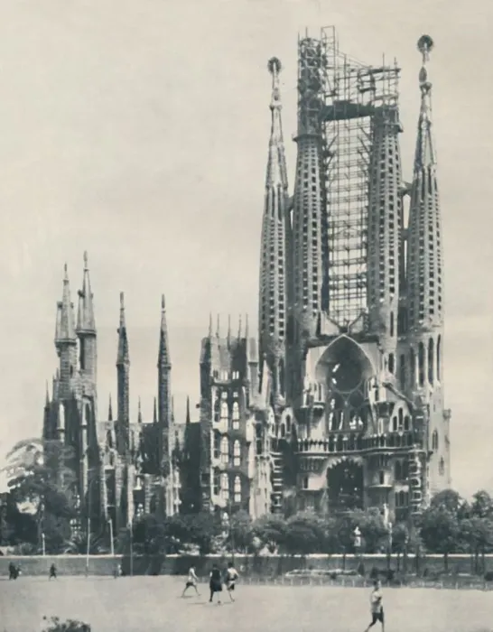 Framed Print : Individuality in Ecclesiastical Architecture Carried to Extremes, c1935. Artist: GPA Framed Print : Individuality in Ecclesiastical Architecture Carried to Extremes, c1935. Artist: GPA
