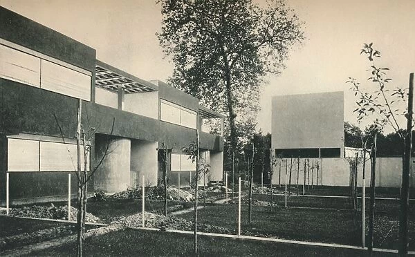 Industrial Housing Scheme at Pessac, near Bordeaux. Architects, Le Corbusier and Pierre Jeanneret