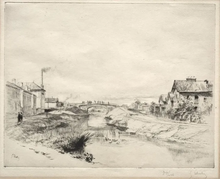 Framed Print : Industrial Section, Troyes. Creator: Gustave Leheutre (French, 1861-1932) Framed Print : Industrial Section, Troyes. Creator: Gustave Leheutre (French, 1861-1932)