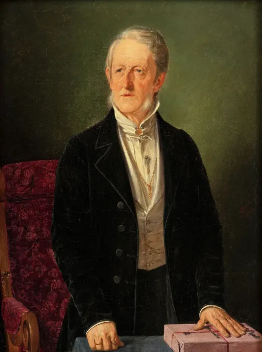 Framed Print : Industrialist and politician I.C. Drewsen, 1843. Creator: Jorgen Pedersen Roed Framed Print : Industrialist and politician I.C. Drewsen, 1843. Creator: Jorgen Pedersen Roed