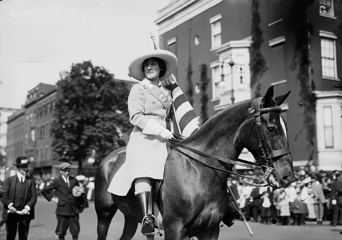 Framed Print : Inez Mullholland [i.e. Milholland], 1913. Creator: Bain News Service