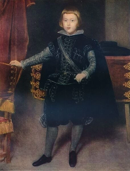 Infant Baltasar Carlos (1629-1646), 1639 (c1927). Artist: Diego Velasquez