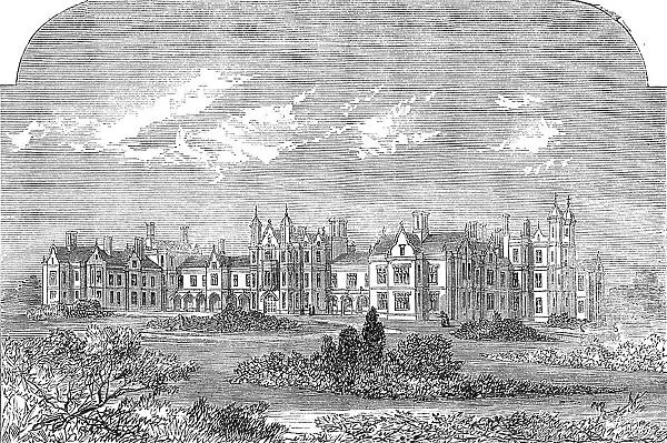 The Infant Orphan Asylum at Wanstead, 1862. Creator: Unknown