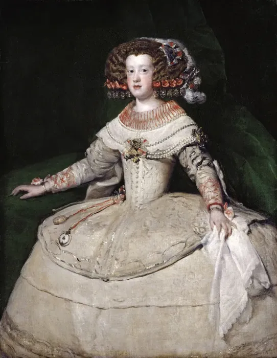 Framed Print : The infanta Maria Theresa of Spain, 1650s. Artist: Velazquez, Diego (1599-1660) Framed Print : The infanta Maria Theresa of Spain, 1650s. Artist: Velazquez, Diego (1599-1660)