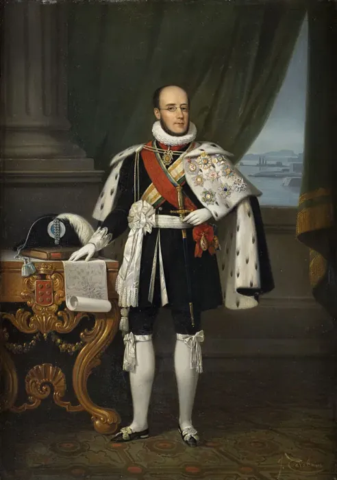 Framed Print : Infante Luis, Duke of Porto (1838-1889), future King Luis I of Portugal, before 1860 Framed Print : Infante Luis, Duke of Porto (1838-1889), future King Luis I of Portugal, before 1860
