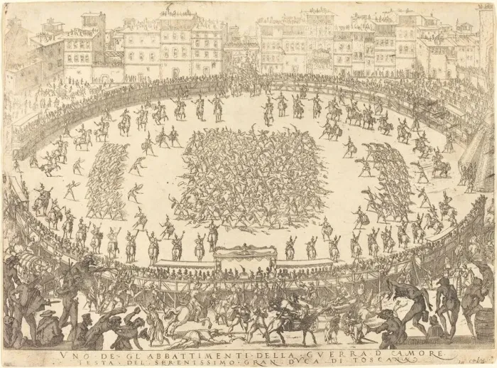 Framed Print : One of the Infantry Combats, 1616. Creator: Jacques Callot Framed Print : One of the Infantry Combats, 1616. Creator: Jacques Callot