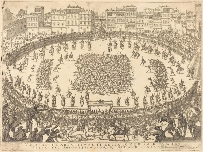 Framed Print : One of the Infantry Combats, 1616. Creator: Jacques Callot Framed Print : One of the Infantry Combats, 1616. Creator: Jacques Callot
