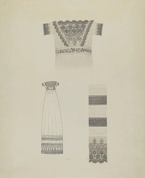 Infant's Dress, c. 1937. Creator: Joseph L. Boyd