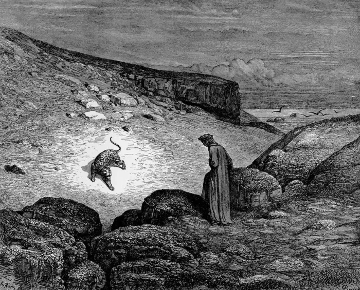 Framed Print : Inferno, 1861 Framed Print : Inferno, 1861