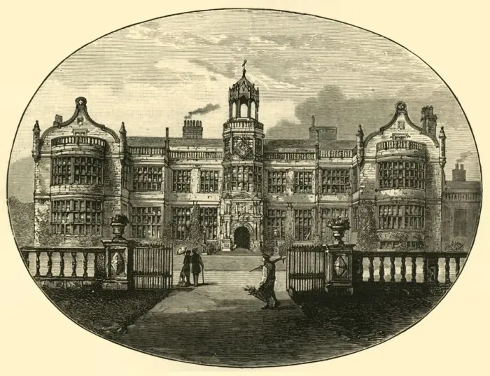 Framed Print : Ingestre Hall (The Old Building), 1898. Creator: Unknown