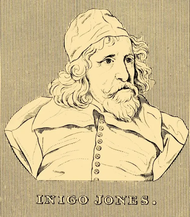 Framed Print : Inigo Jones, (1573-1652), 1830. Creator: Unknown Framed Print : Inigo Jones, (1573-1652), 1830. Creator: Unknown