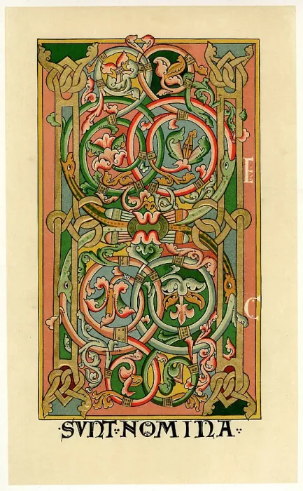 Framed Print : Initial letter H, 1148 Framed Print : Initial letter H, 1148