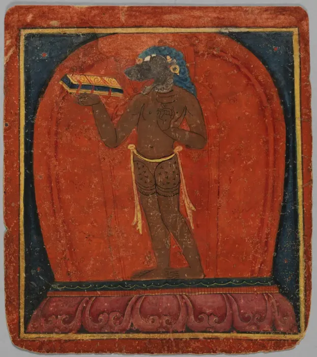 Framed Print : Initiation Card (Tsakalis), early 15th century. Creator: Unknown