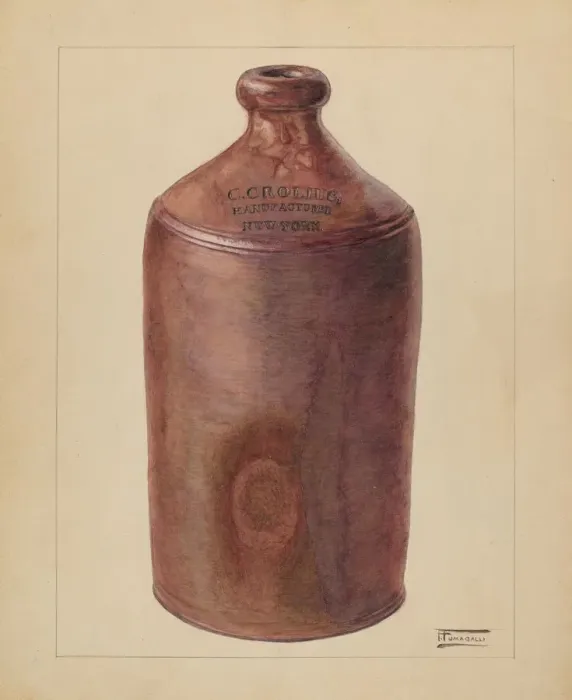 Framed Print : Ink Bottle, c. 1936. Creator: Frank Fumagalli Framed Print : Ink Bottle, c. 1936. Creator: Frank Fumagalli