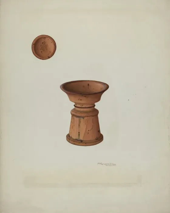 Framed Print : Ink Sander, c. 1940. Creator: Frank Gray Framed Print : Ink Sander, c. 1940. Creator: Frank Gray