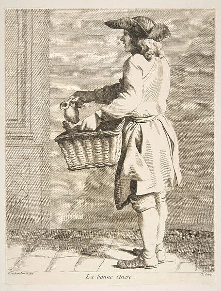 Ink Seller, 1746. Creator: Caylus, Anne-Claude-Philippe de