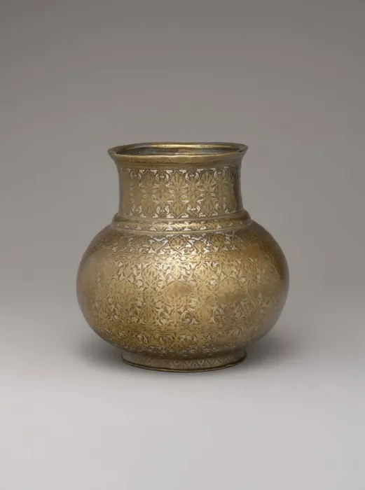 Framed Print : Inlaid Ewer, Iran, late 15th- first quarter 16th century. Creator: Unknown Framed Print : Inlaid Ewer, Iran, late 15th- first quarter 16th century. Creator: Unknown