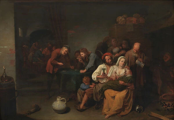 Inn Parlour with Guests, 1648-1651. Creator: David Ryckaert III