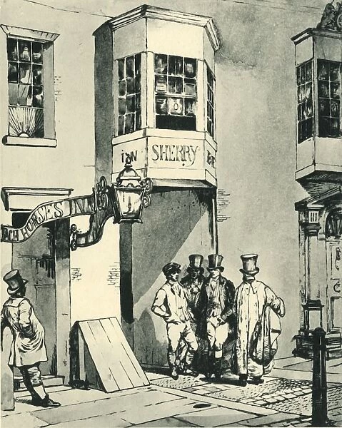 Inn and Post Office, 1830, (1943). Creator: Eugene Louis Lami